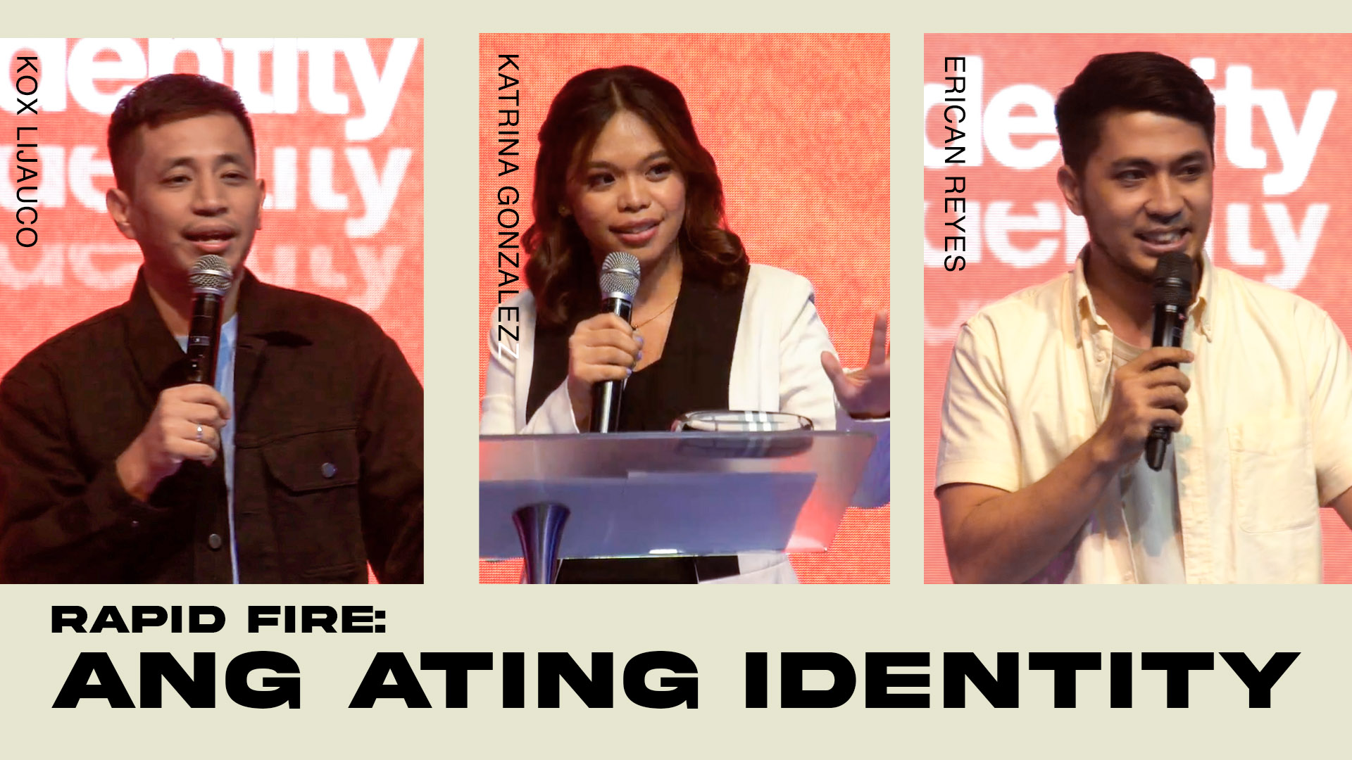 RAPID FIRE: ANG ATING IDENTITY Image