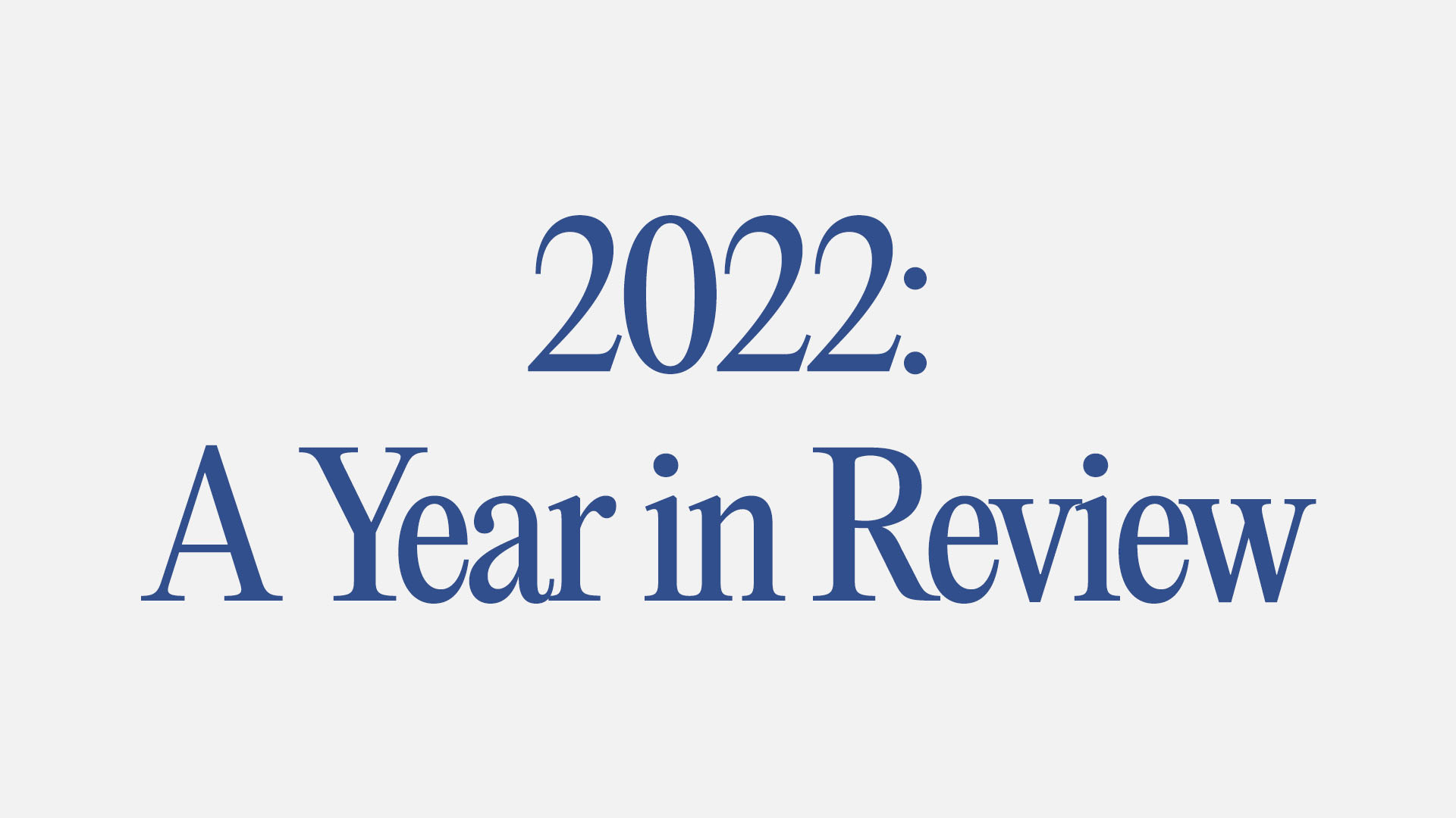 2022: A Year in Review - Tagalog